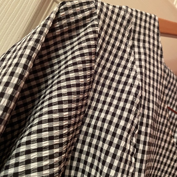 NWOT *Sold Out* Tuckernuck Pomander Place Black Gingham Malarie Top, XL - Picture 7 of 11